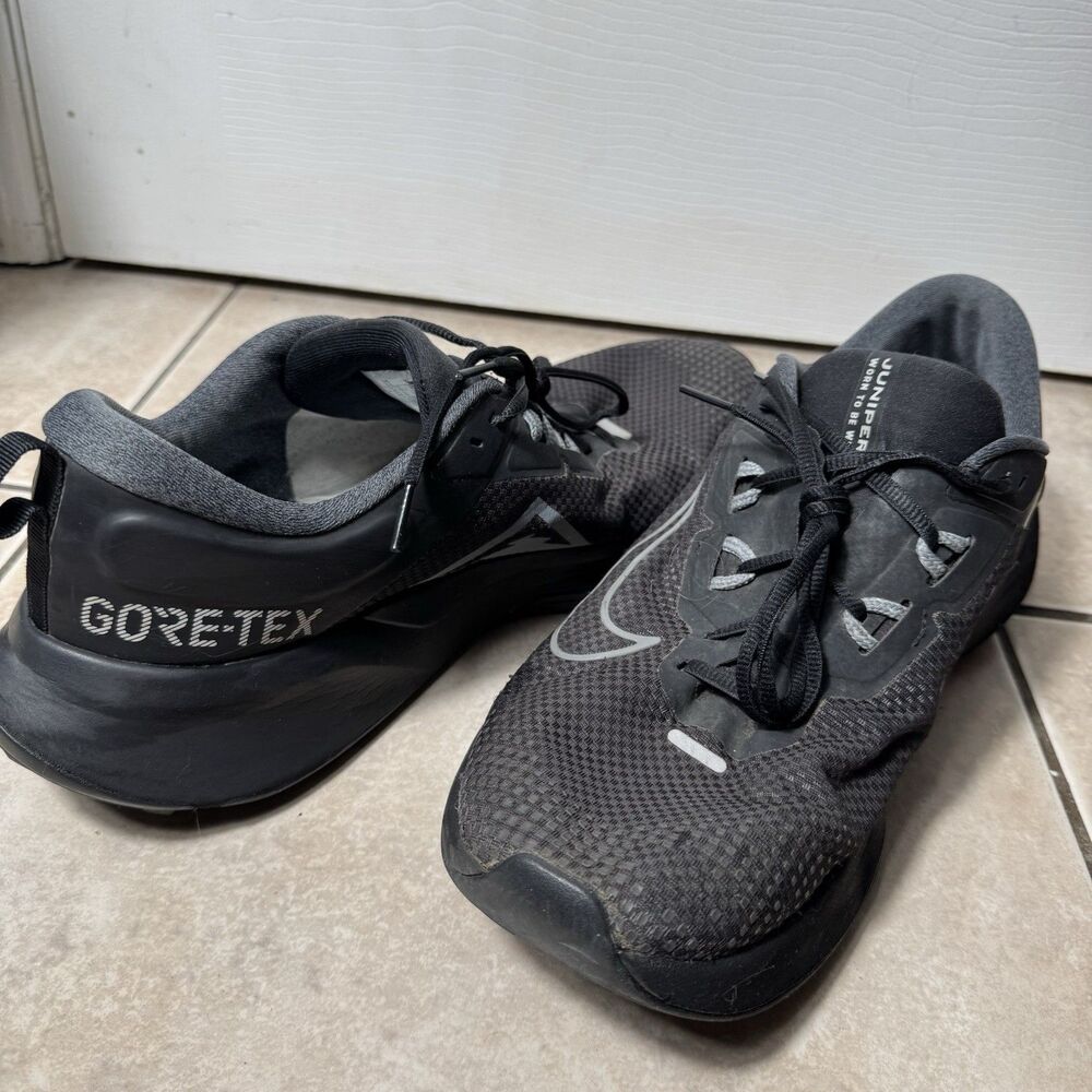 Nike Juniper Trail 2 GORE-TEX Trail Running Shoes Mens Size 14 Black Sneakers